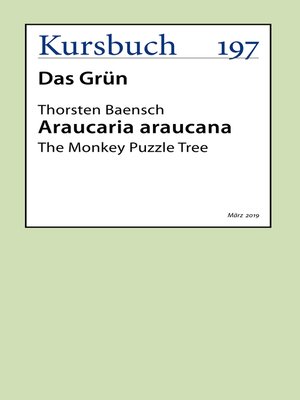 cover image of Araucaria Araucana